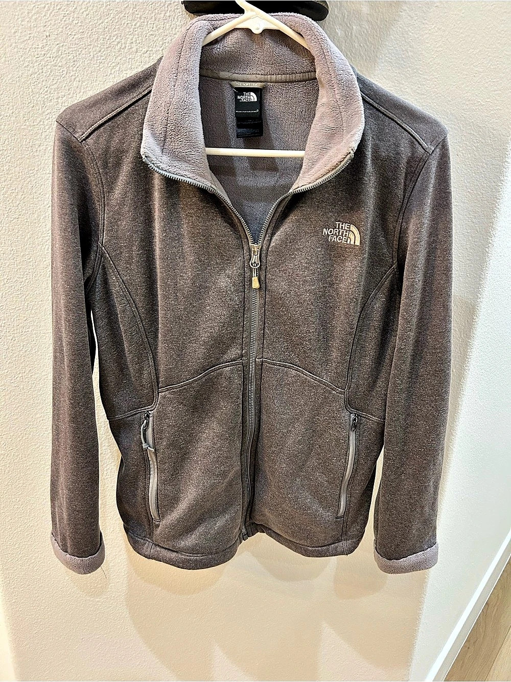 The North Face Women's Fleece Jacket Brown Size Medium